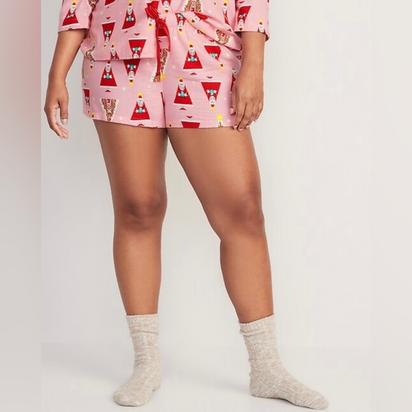 Women’s Old Navy Holiday Plus Size Pajama Shorts Size 3X - Picture 3 of 4